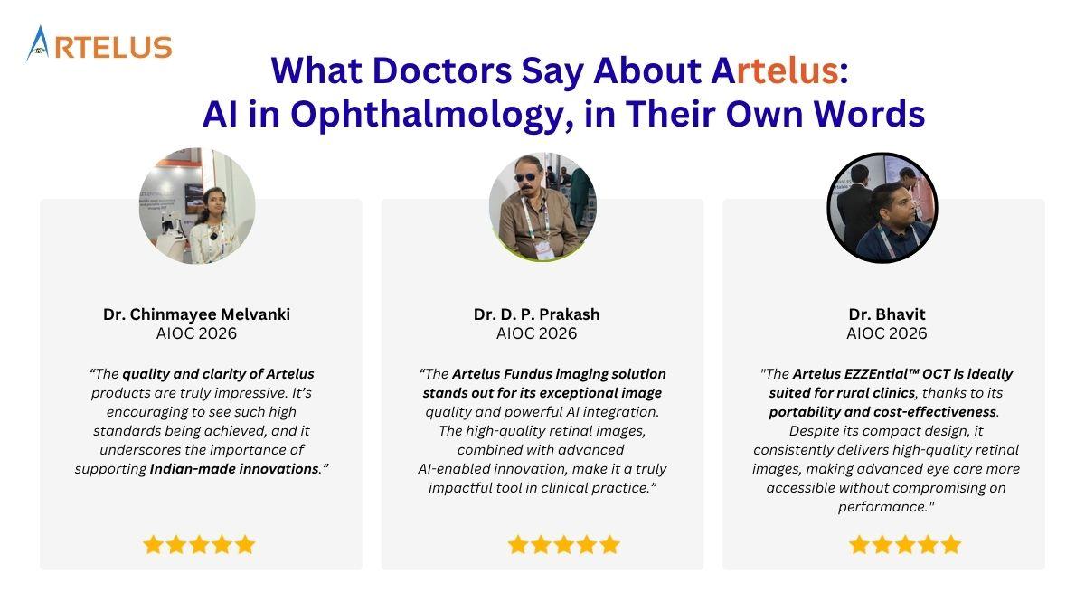 Why Ophthalmologists Are Talking About Artelus:What Doctors Think About AI-Powered Retinal Imaging